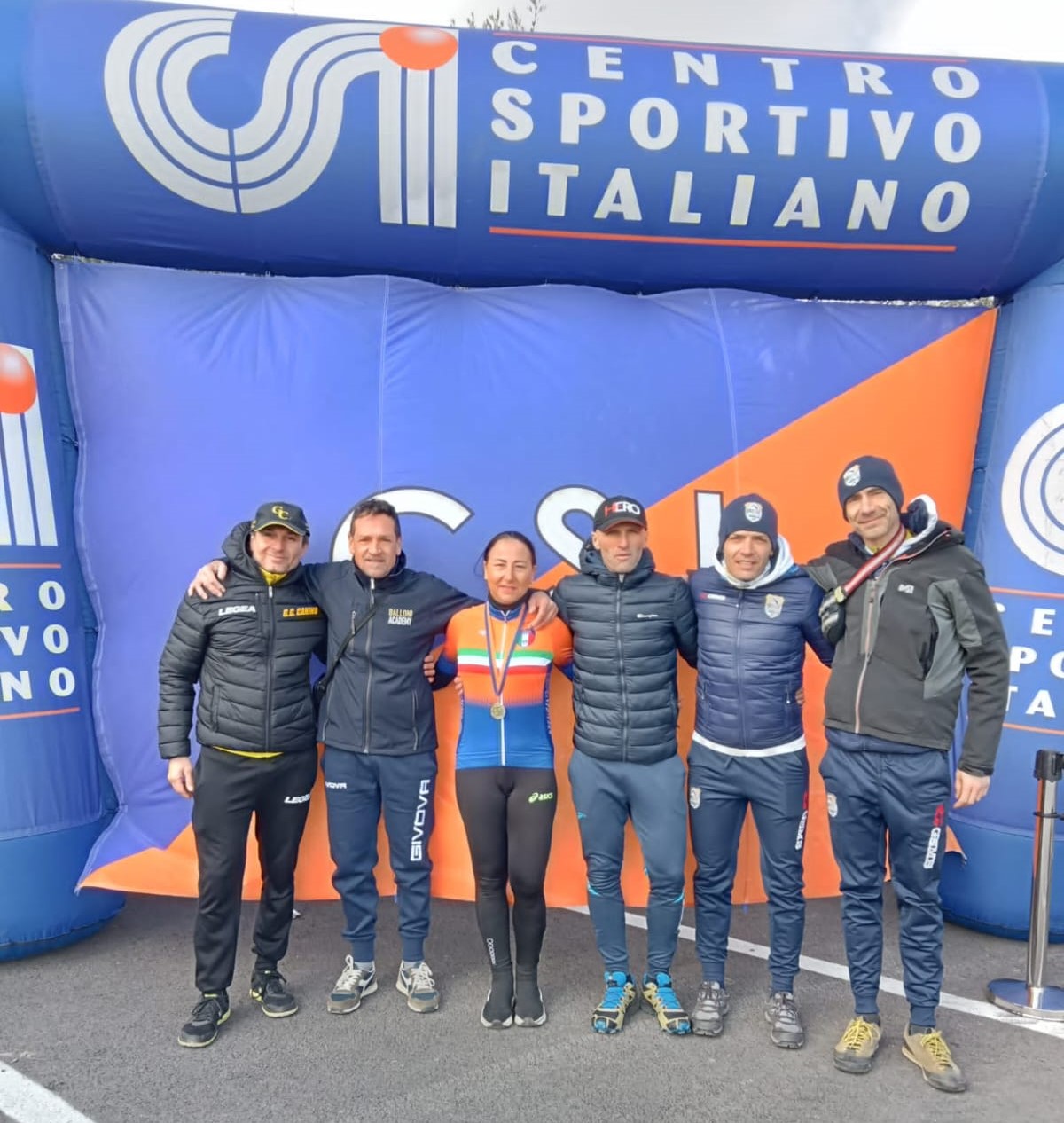 I Campioni Nazionali CSI di Ciclocross del Lazio