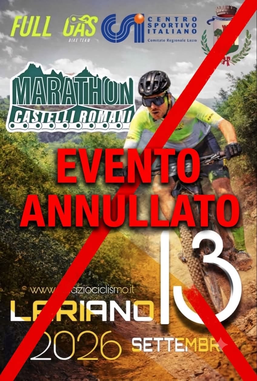 Locandina Annullamento Evento