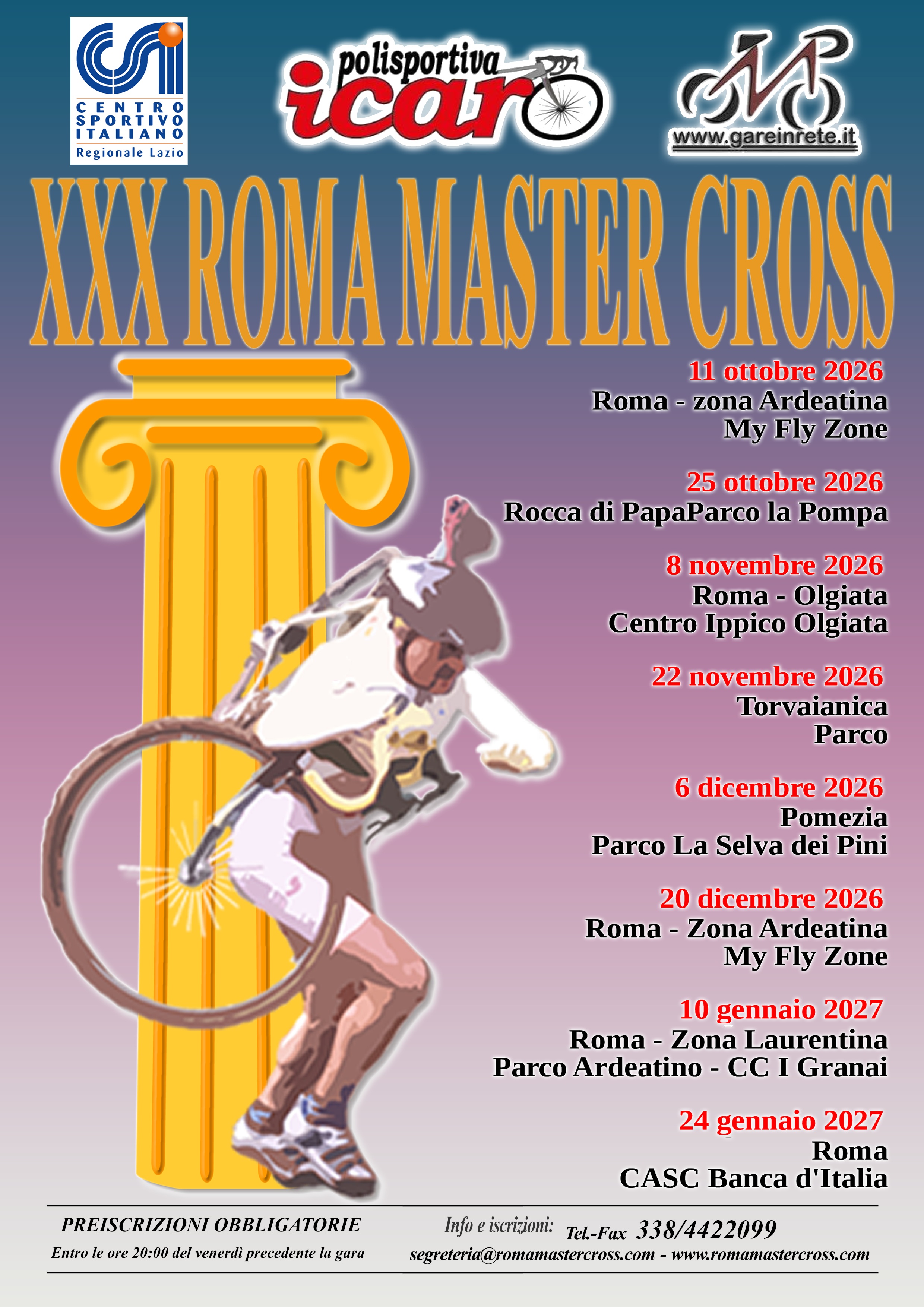 Locandina XXX° RMC